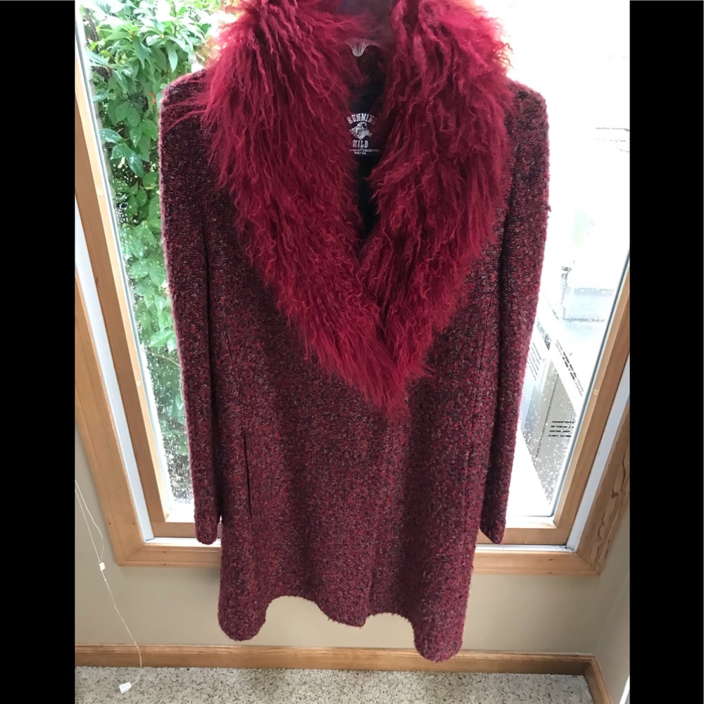 Women’s red coat